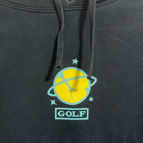 Men’s golf wang navy world domination hoodie size medium - Picture 9 of 12